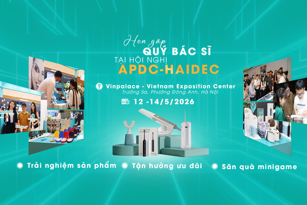 KẾT NỐI TRI THỨC CÙNG NIDP BIOTECH DENTAL VIETNAM TẠI APDC–HAIDEC 2026! 🔥