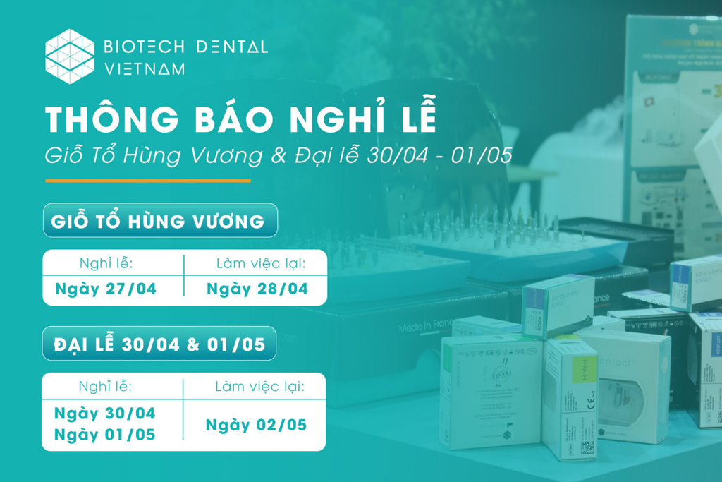 [THÔNG BÁO] LỊCH NGHỈ LỄ GIỖ TỔ HÙNG VƯƠNG & ĐẠI LỄ 30/04 - 01/05