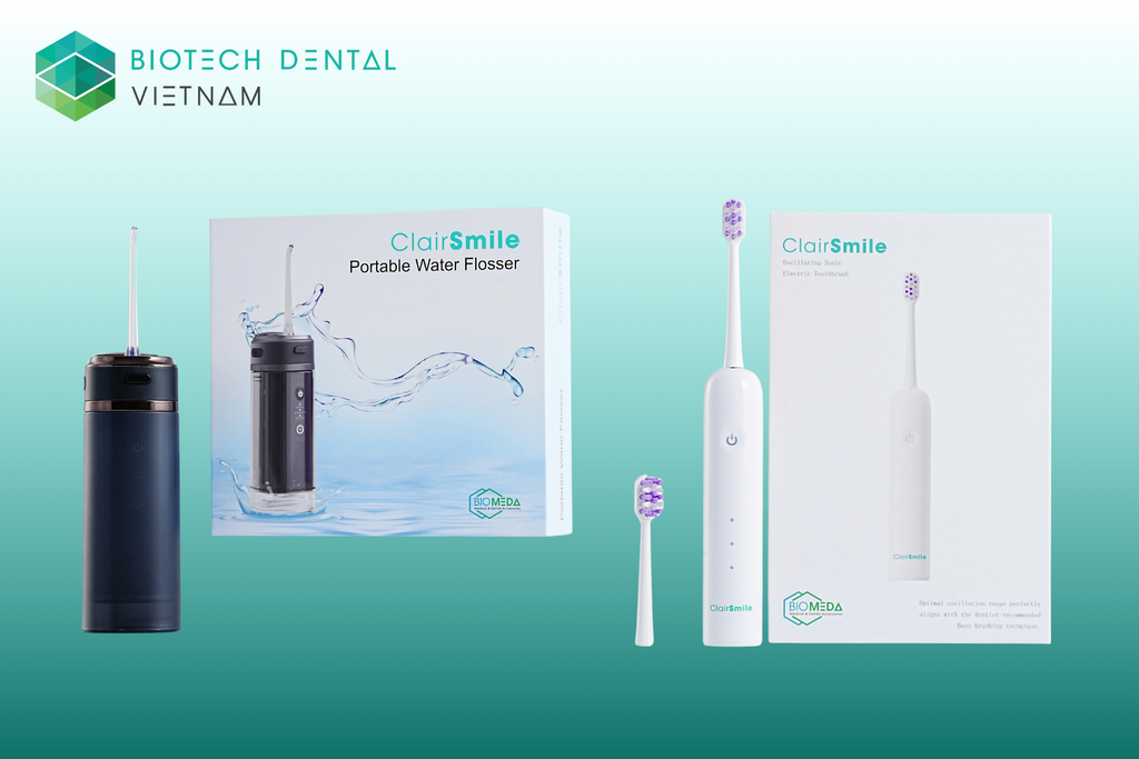 CHÍNH THỨC PHÂN PHỐI: BỘ ĐÔI CHĂM SÓC RĂNG MIỆNG THÔNG MINH CLAIRSMILE!