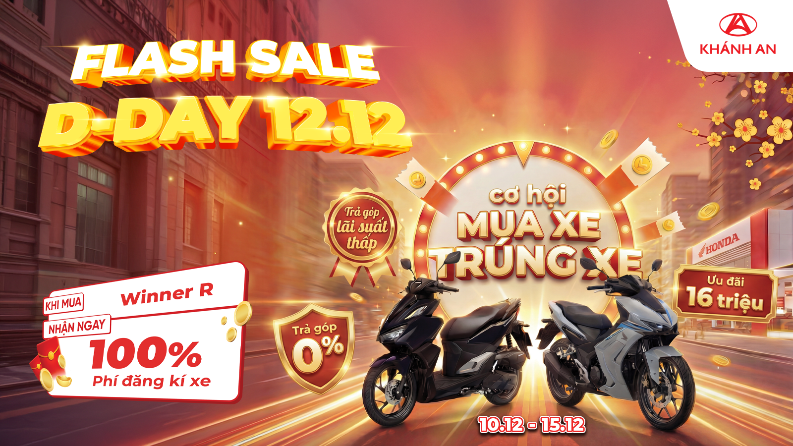 Siêu Sale 12.12 Ưu Đãi Độc Quyền Chỉ Trong 24 Giờ