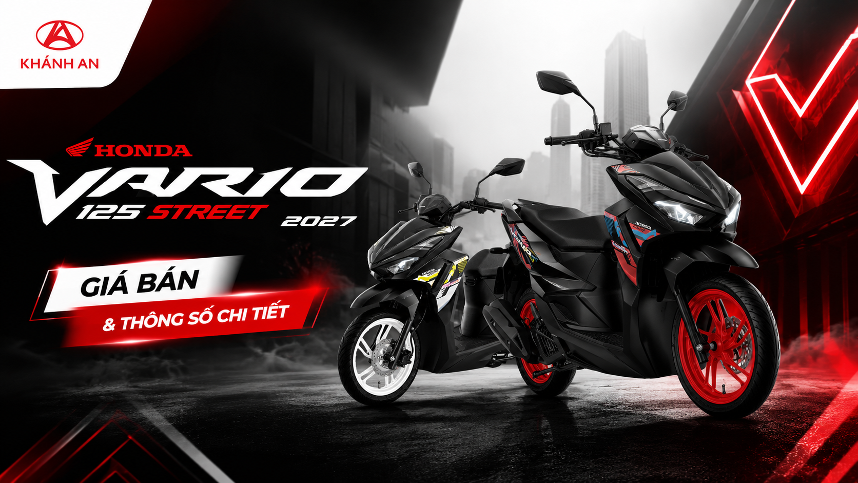 Honda Vario 125 Street 2027: Giá Bán Và Thông Số Chi Tiết