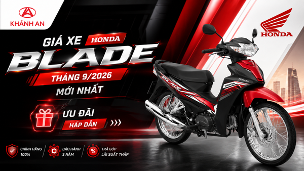 Giá Xe Honda Blade Tháng 9/2026 Mới Nhất Và Ưu Đãi
