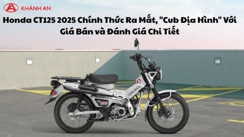 Honda CT125 2025 Chính Thức Ra Mắt, 