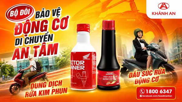 Bộ Đôi Honda Chính Hãng – Bí Quyết Giữ Xe Luôn Êm Như Mới