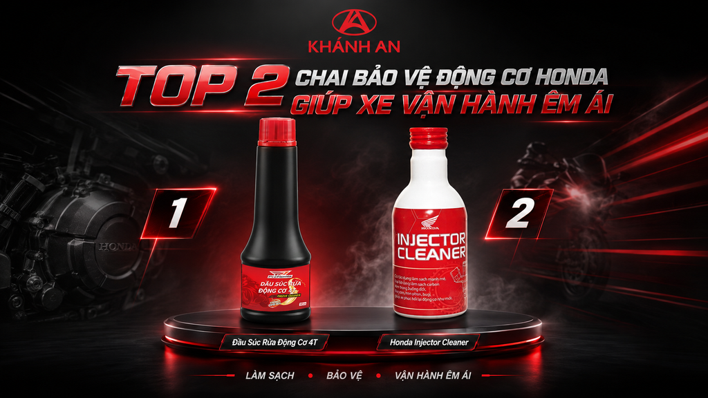 Top 2 Chai Bảo Vệ Động Cơ Honda Giúp Xe Vận Hành Êm Ái