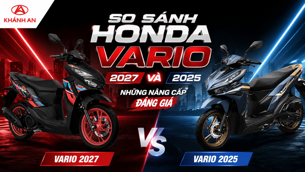 So Sánh Honda Vario 2027 Và Vario 2025: Những Nâng Cấp Đáng Giá