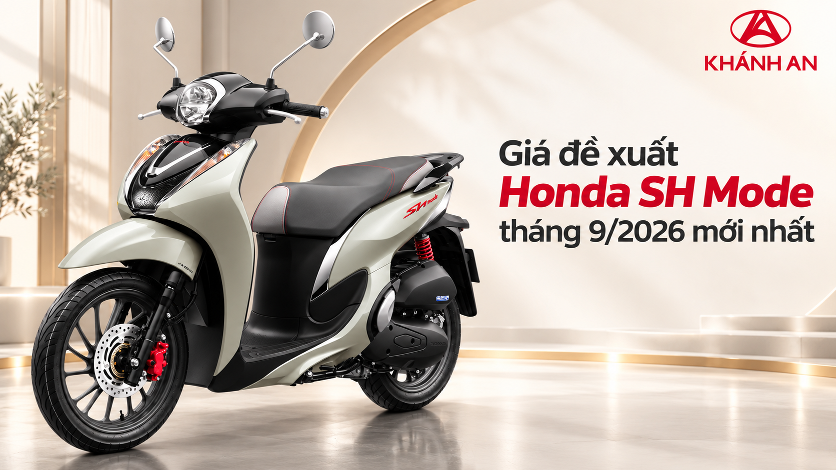 Giá đề xuất Honda SH Mode tháng 9/2026 mới nhất