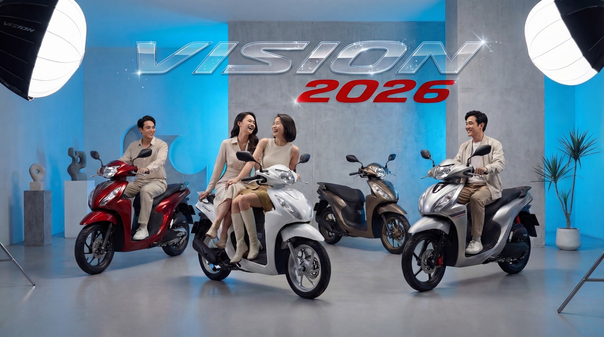 So Sánh Các Phiên Bản Vision 2026: Nên Chọn Bản Nào?