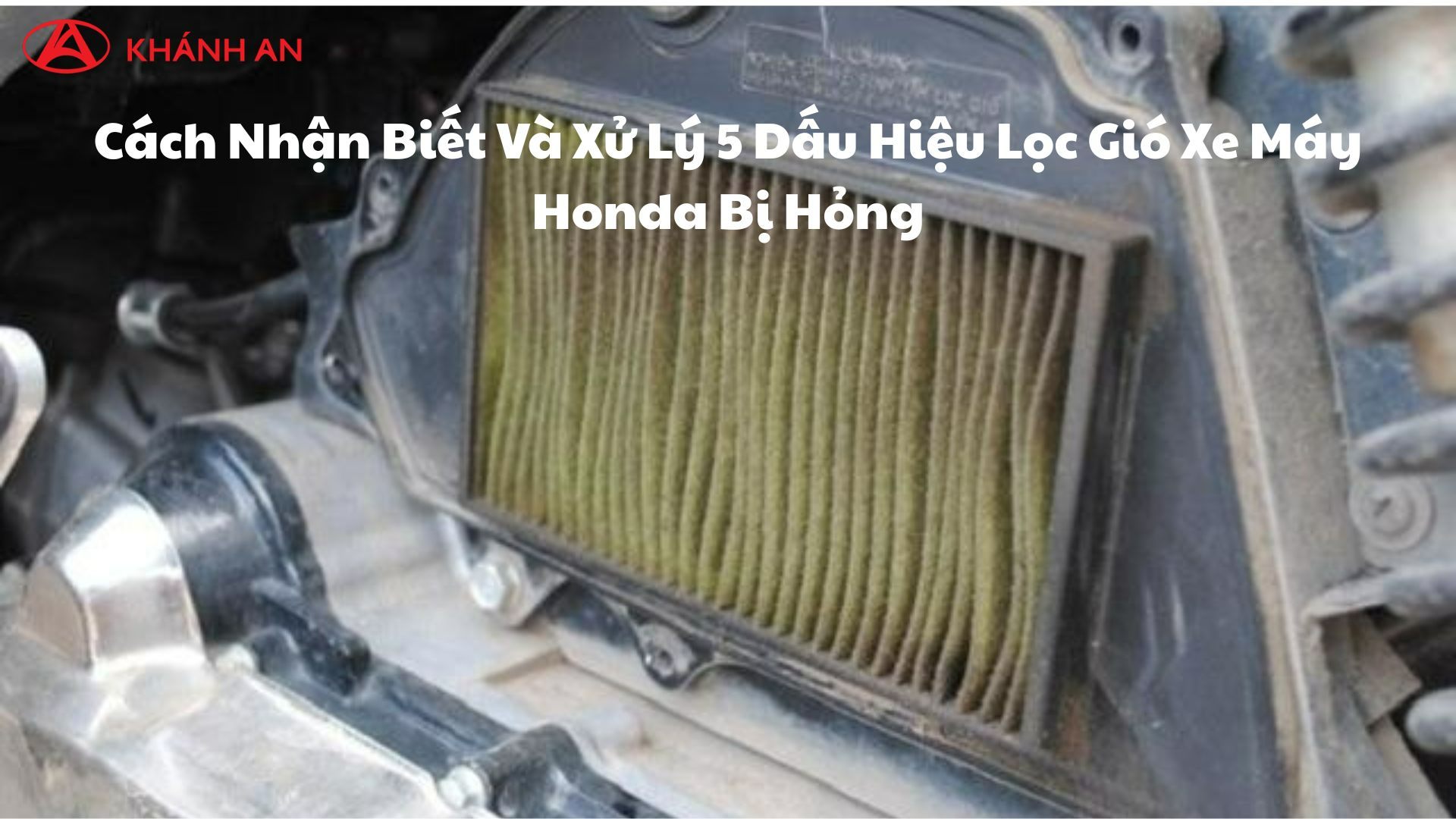Cách Nhận Biết Và Xử Lý 5 Dấu Hiệu Lọc Gió Xe Máy Honda Bị Hỏng