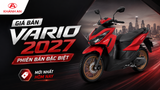 Giá Bán Vario 2027 Phiên Bản Đặc Biệt Mới Nhất Hôm Nay