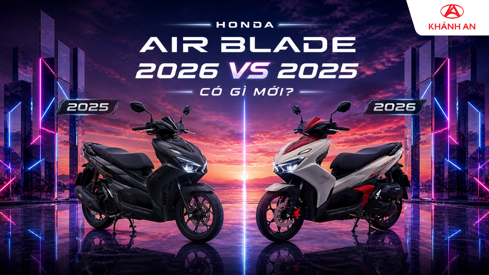 Honda AirBlade 2026 Ra Mắt: Có Gì Mới So Với Bản 2025?