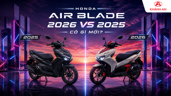 Honda AirBlade 2026 Ra Mắt: Có Gì Mới So Với Bản 2025?