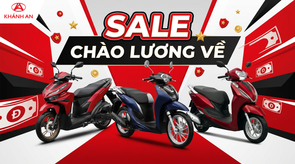 Sale Chào Lương Về: Ưu Đãi Xe Honda Cực Khủng Tại Head Khánh An
