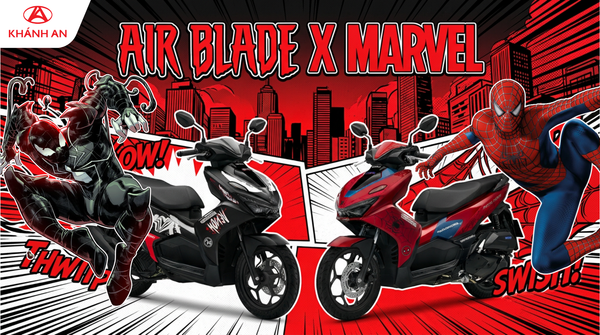 Air Blade x Marvel: Phiên bản giới hạn Spider-Man & Venom
