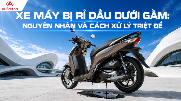 Xe Máy Bị Rỉ Dầu Dưới Gầm: Nguyên Nhân Và Cách Xử Lý Triệt Để