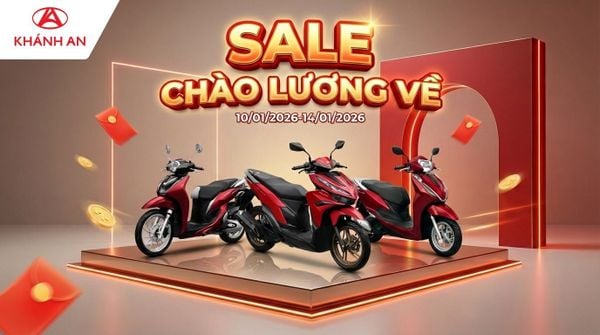 SALE Ngày Lương Về - Mua Xe Dễ Dàng Chỉ Trong 5 Ngày