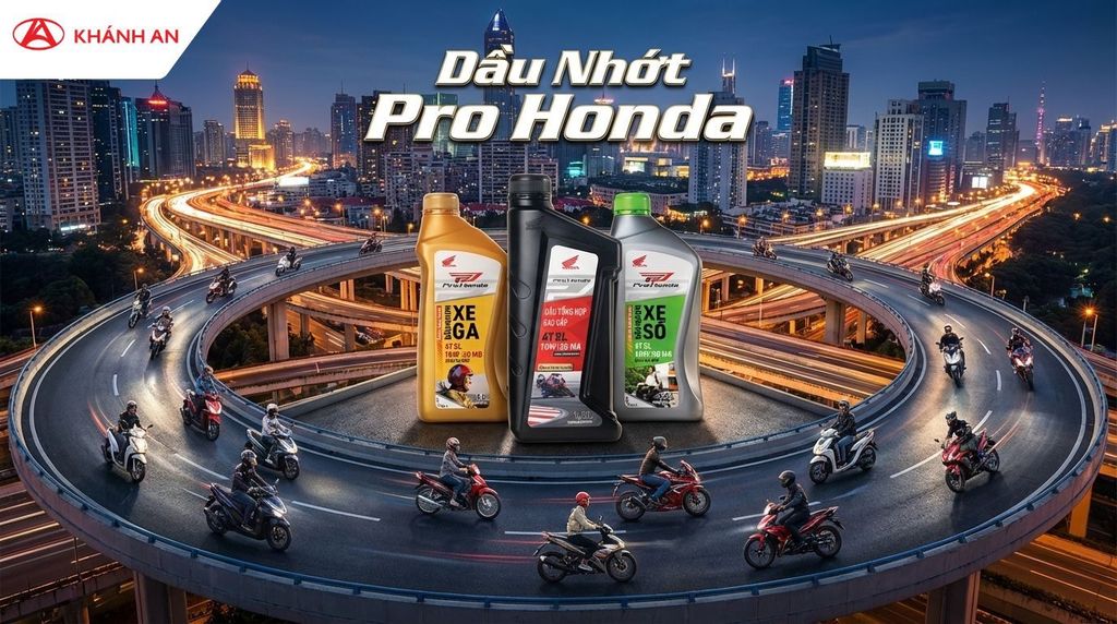 Nhớt Pro Honda Tối Ưu Hiệu Suất Cho Xe Máy