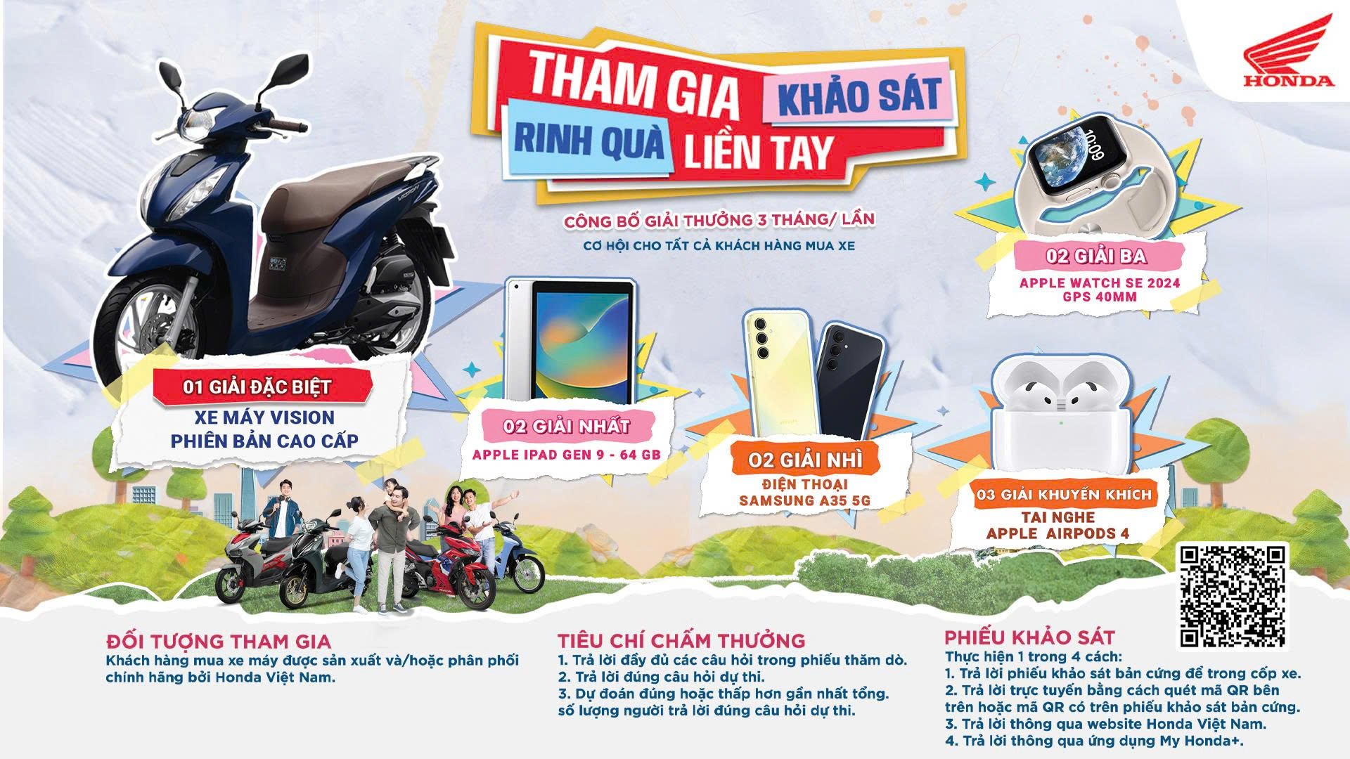THAM GIA KHẢO SÁT – RINH QUÀ LIỀN TAY