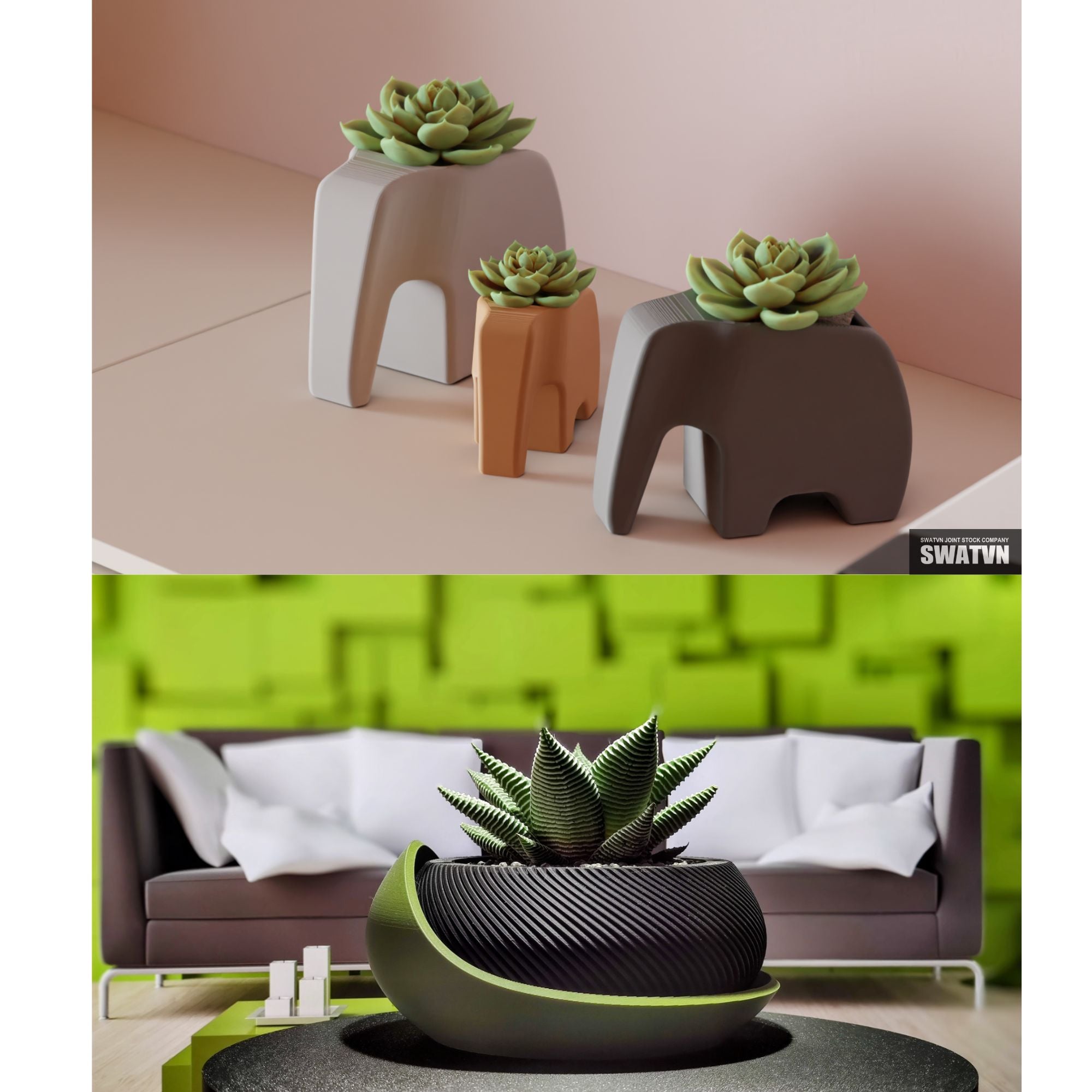 CHẬU CÂY BẰNG NHỰA IN 3D – GIẢI PHÁP TRANG TRÍ HIỆN ĐẠI, SÁNG TẠO CHO MỌI KHÔNG GIAN