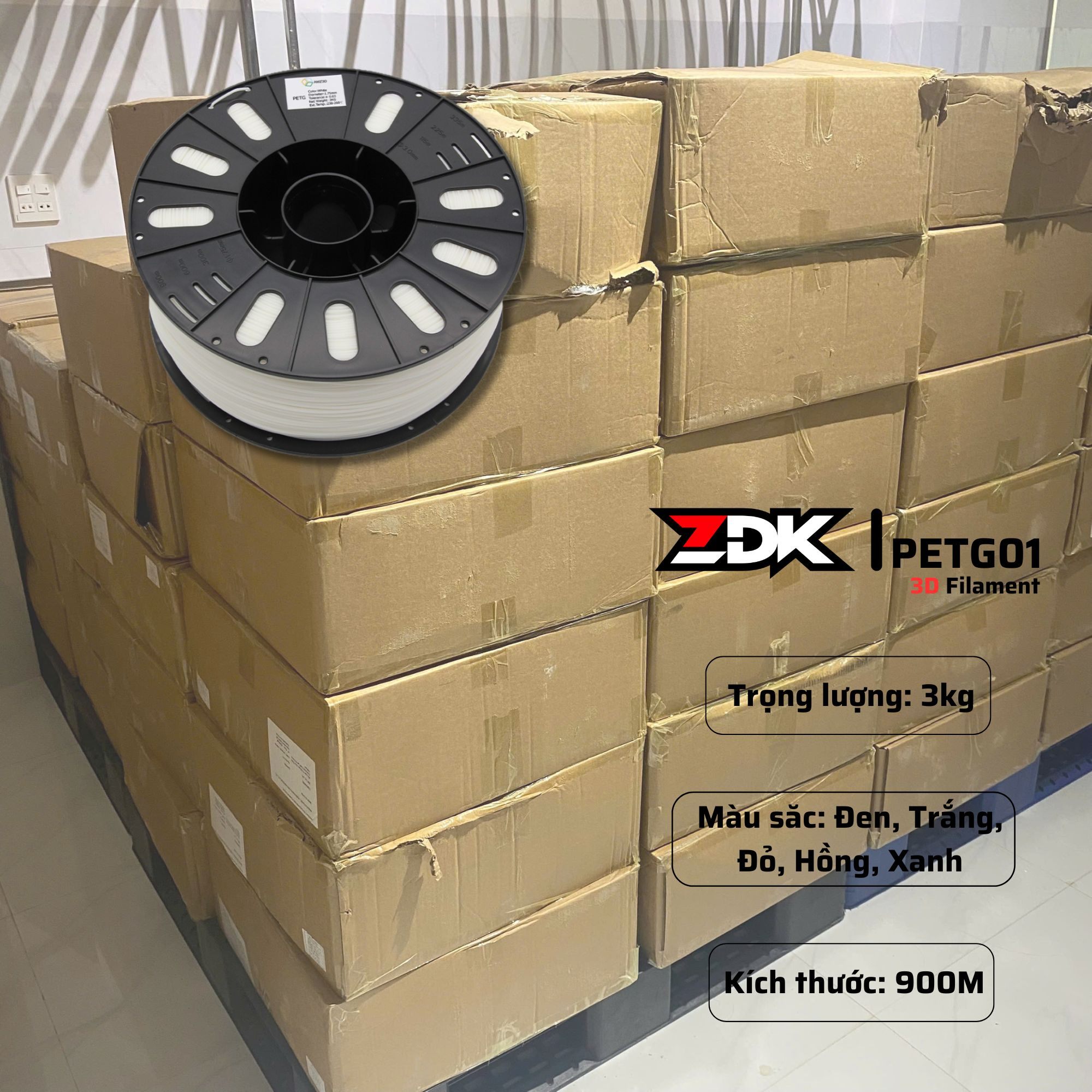 CÔNG TY PHÂN PHỐI NHỰA PETG IN 3D CHUYÊN NGHIỆP – NGUỒN HÀNG CHÍNH HÃNG, GIAO NHANH TOÀN QUỐC