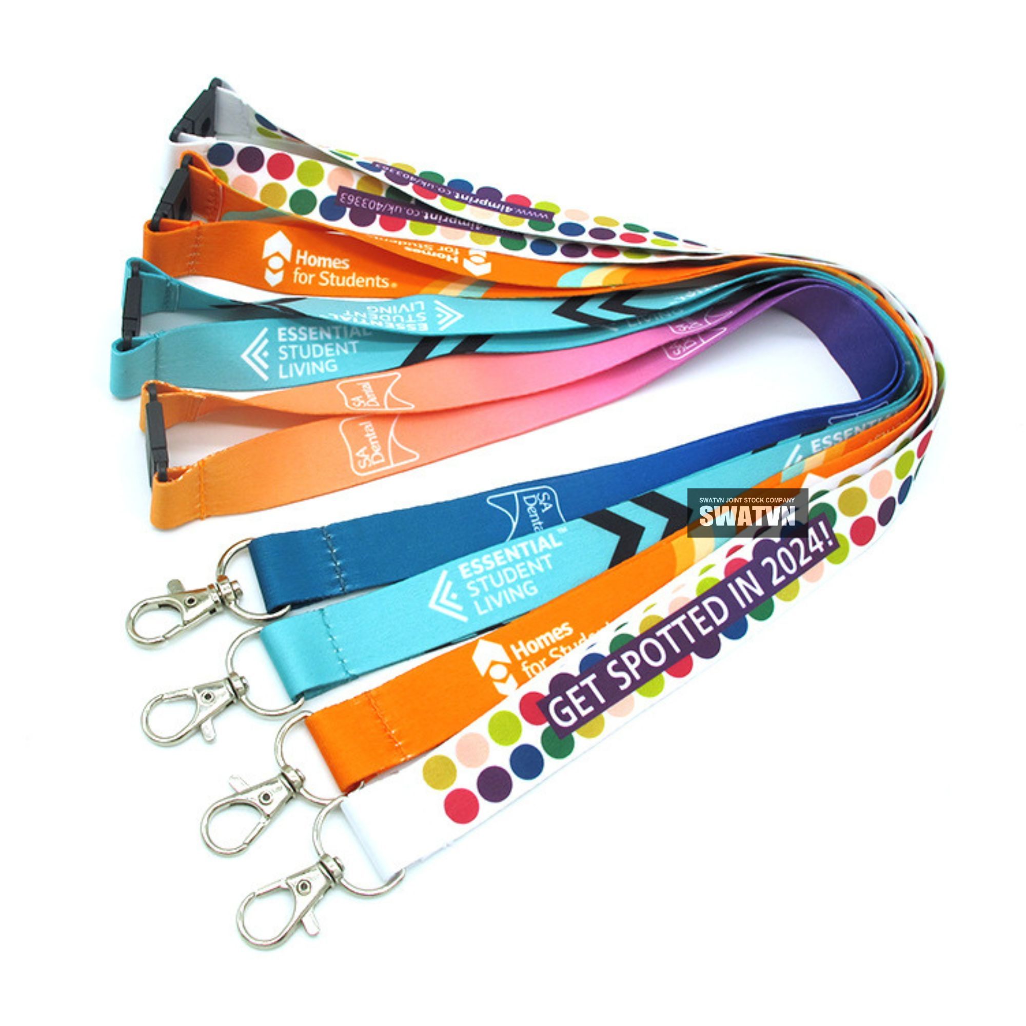 DÂY ĐEO THẺ IN CHUYỂN NHIỆT – CÔNG NGHỆ IN SẮC NÉT, BỀN MÀU CHO MỌI THIẾT KẾ THƯƠNG HIỆU