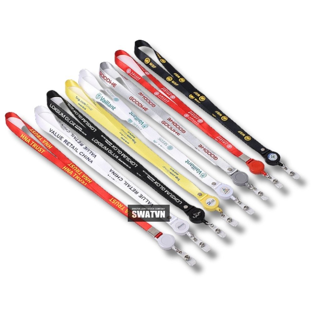 BÍ QUYẾT THIẾT KẾ DÂY ĐEO THẺ IN THEO YÊU CẦU VỪA ĐẸP VỪA BỀN