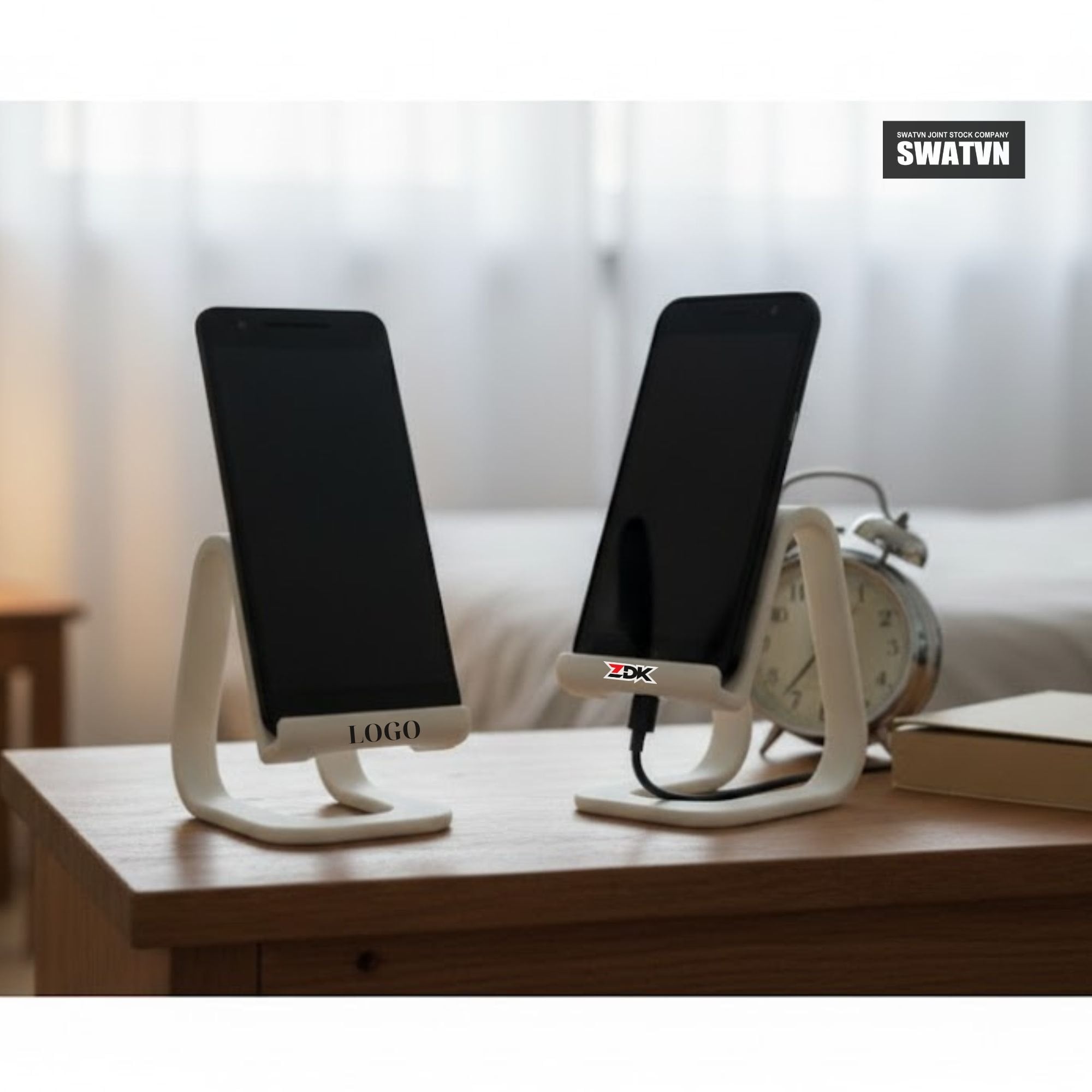 GIÁ ĐỠ ĐIỆN THOẠI IN LOGO – MÓN QUÀ QUẢNG BÁ THƯƠNG HIỆU TIỆN DỤNG VÀ HIỆN ĐẠI