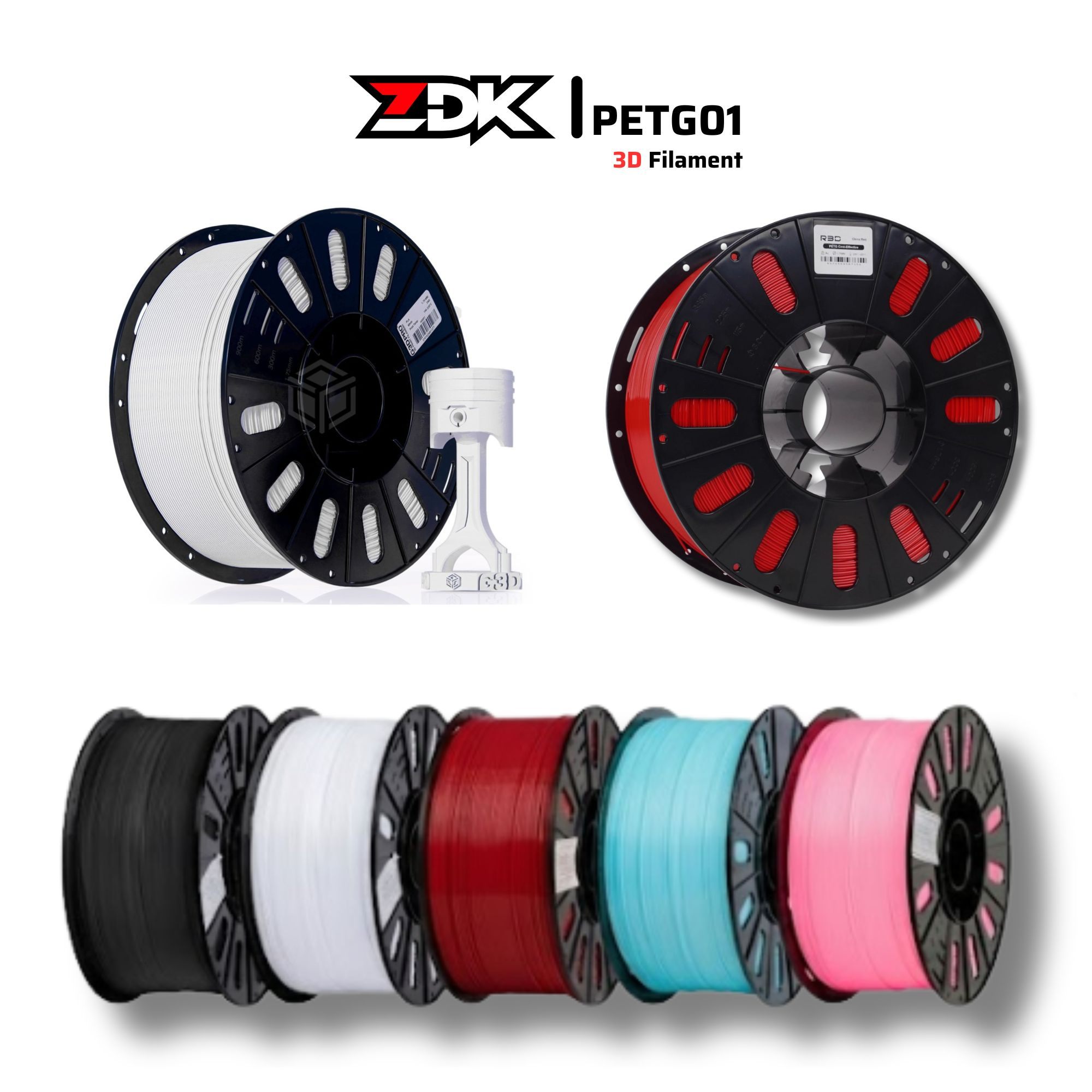 NHỰA PETG IN 3D – VẬT LIỆU IN BỀN, ỔN ĐỊNH, PHÙ HỢP SẢN XUẤT VÀ ỨNG DỤNG KỸ THUẬT