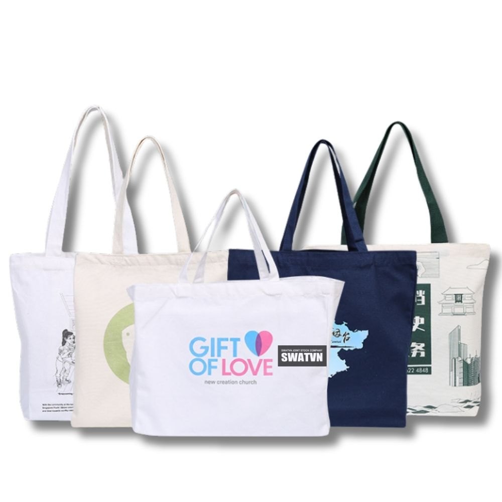 XƯỞNG SẢN XUẤT TÚI CANVAS IN CHỮ - NHẬN IN SỐ LƯỢNG LỚN, THIẾT KẾ RIÊNG CHO TỪNG NHU CẦU