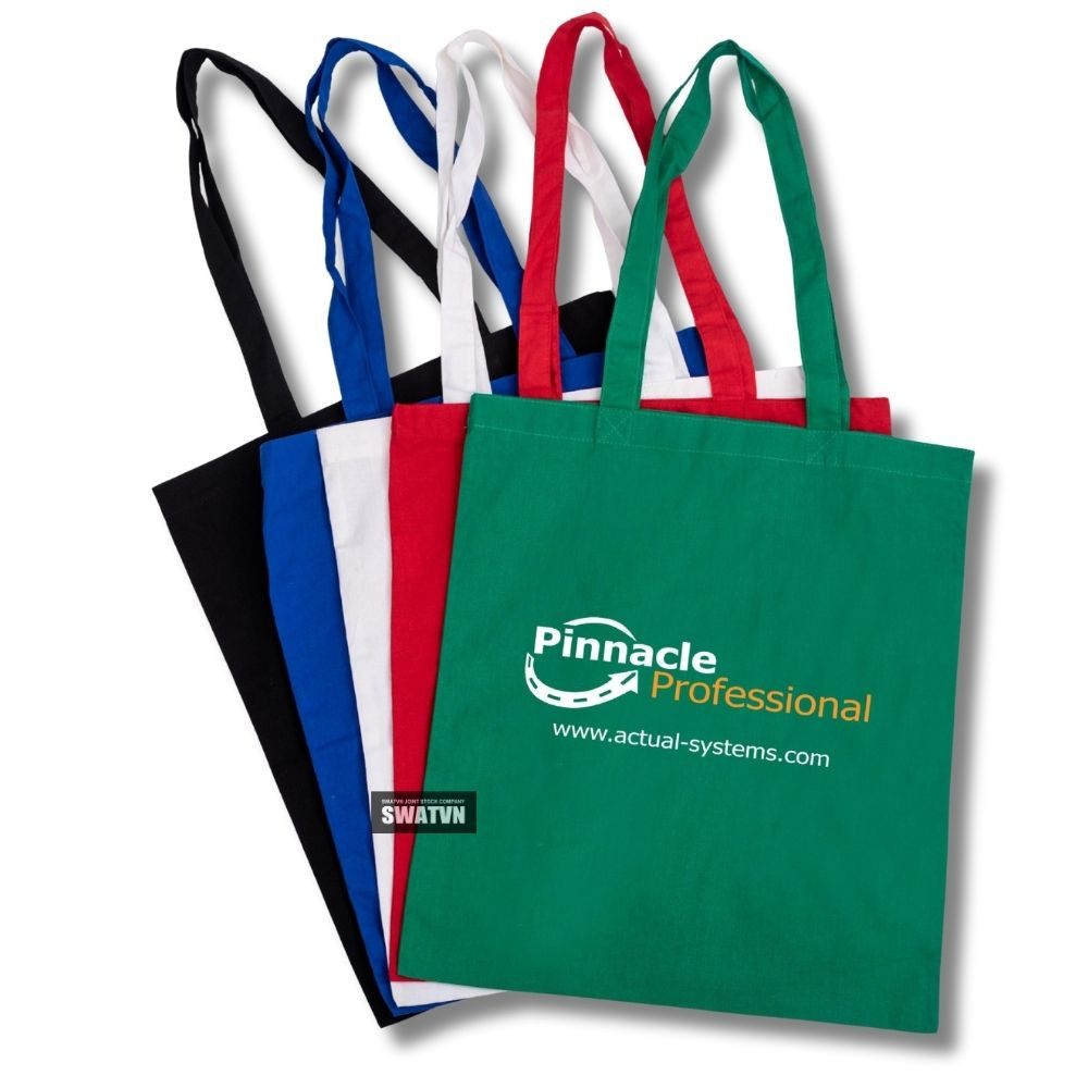 XƯỞNG SẢN XUẤT TÚI TOTE CANVAS IN LOGO THEO YÊU CẦU – NHẬN THIẾT KẾ RIÊNG, GIÁ TỐT