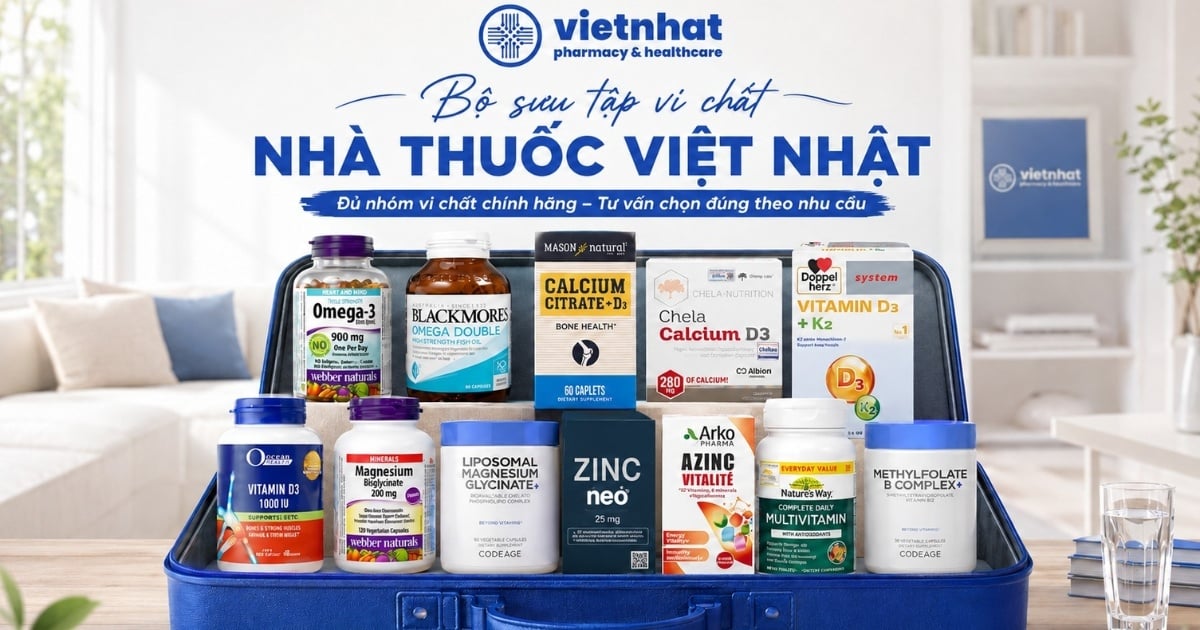 Tất tần tật về các sản phẩm bổ sung 7 vi chất có trong tủ thuốc Nhà thuốc Việt Nhật