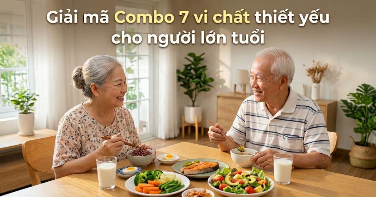 Giải Mã 7 Vi Chất Thiết Yếu Cho Người Lớn Tuổi