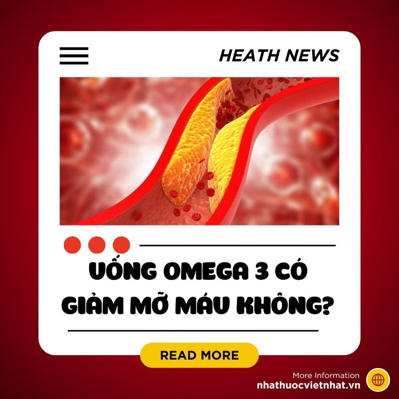 [Giải đáp] Uống Omega 3 có giảm mỡ máu không?
