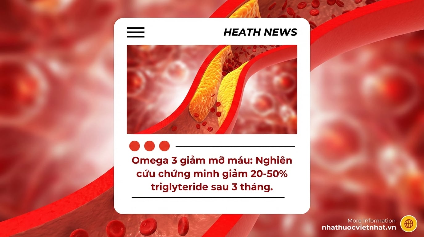 Uống omega để giảm mỡ máu? 3 sai lầm khi uống Omega 3 giảm mỡ máu khiến bạn mất tiền vô ích!