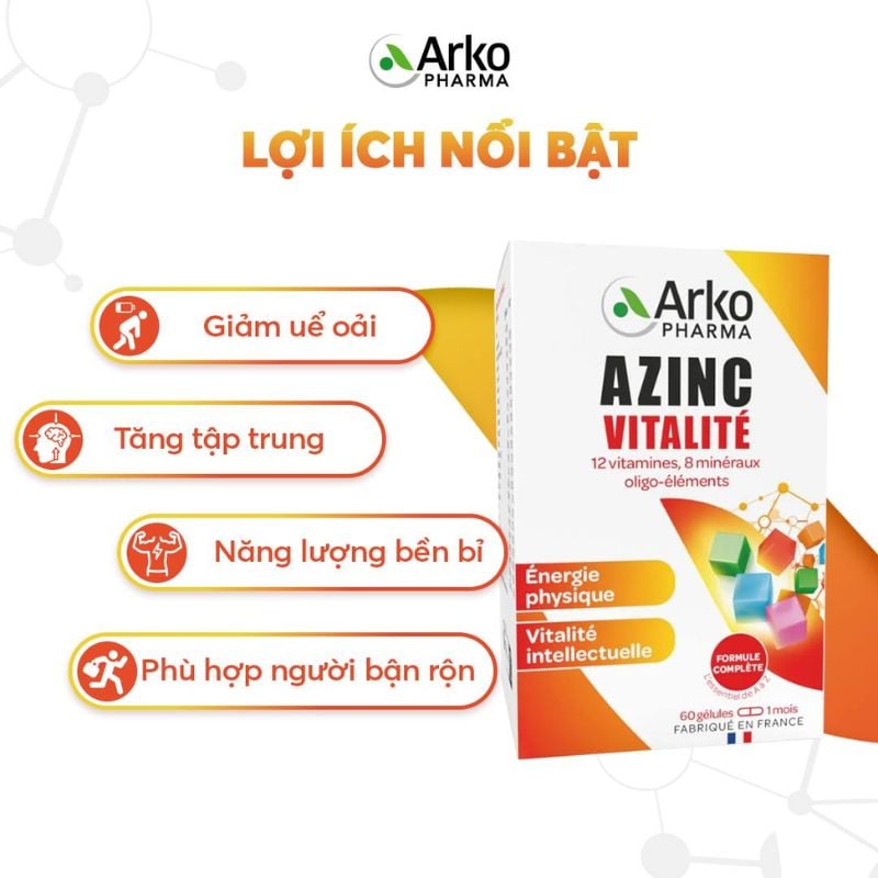 nhathuocvietnhat.vn -Lợi ích sức khoẻ của Viên uống Azinc Vitalité
