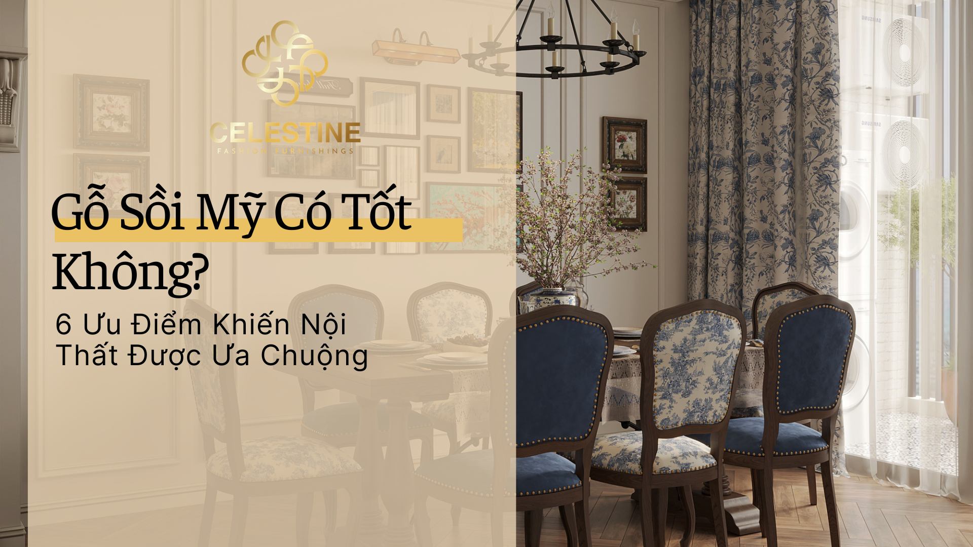 Gỗ Sồi Mỹ Có Tốt Không? 6 Ưu Điểm Khiến Nội Thất Được Ưa Chuộng
