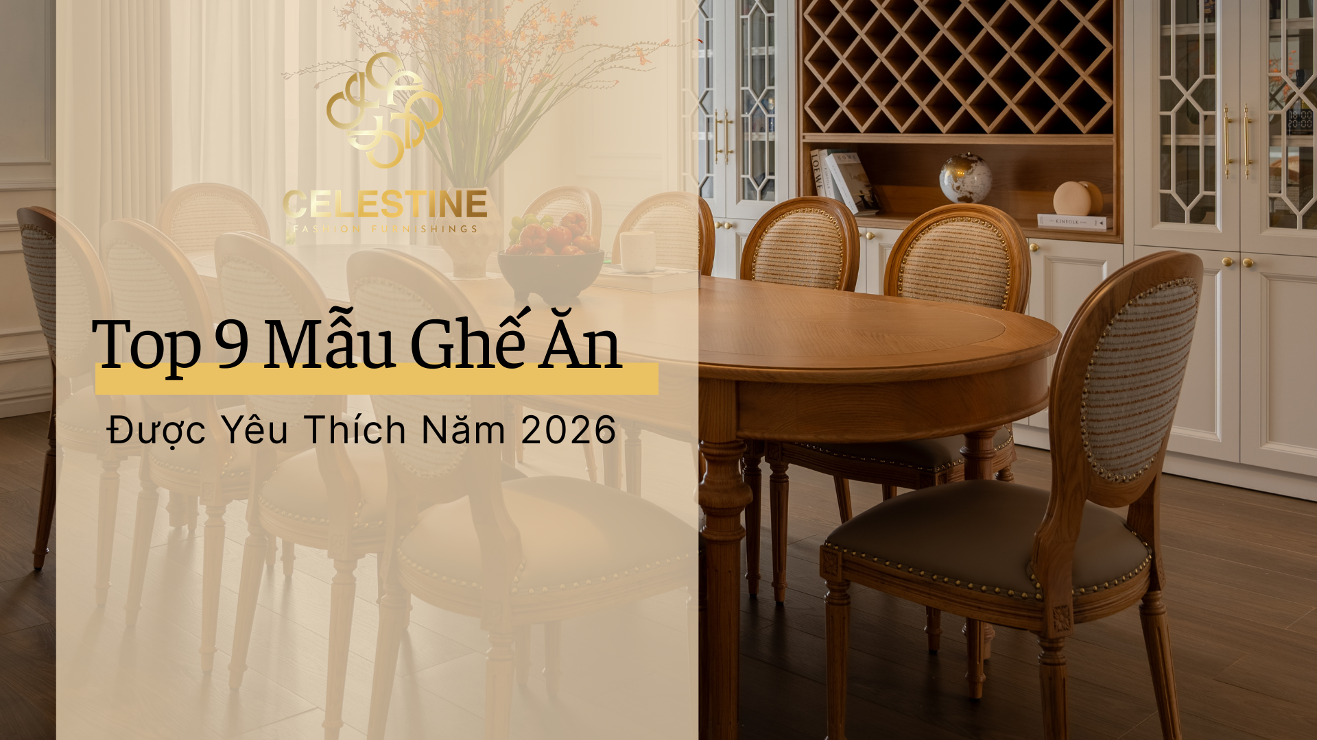 Top 9 Mẫu Ghế Ăn Được Yêu Thích Năm 2026