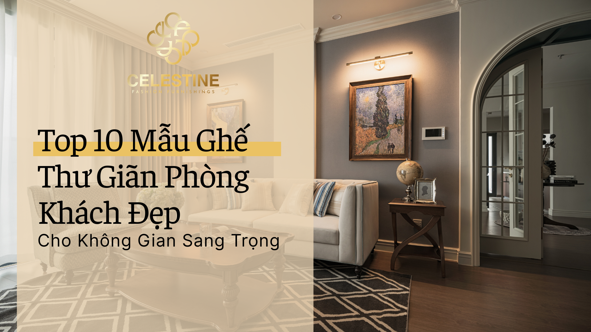 Top 10 Mẫu Ghế Thư Giãn Phòng Khách Đẹp Cho Không Gian Sang Trọng
