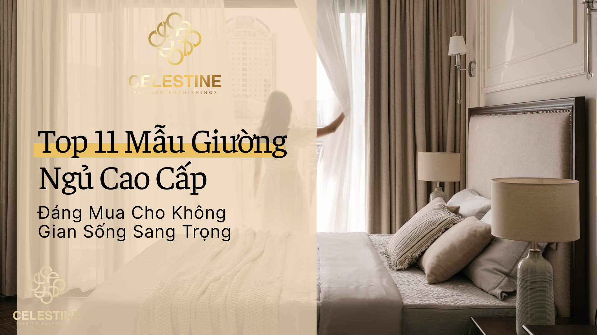 Top 11 Mẫu Giường Ngủ Cao Cấp Đáng Mua Cho Không Gian Sống Sang Trọng