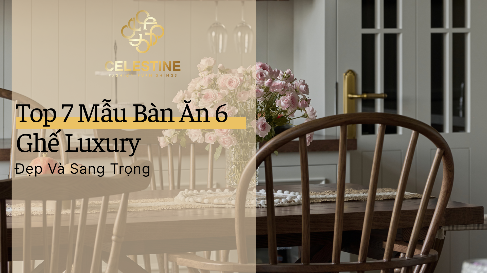 Top 7 Mẫu Bàn Ăn 6 Ghế Luxury Đẹp Và Sang Trọng