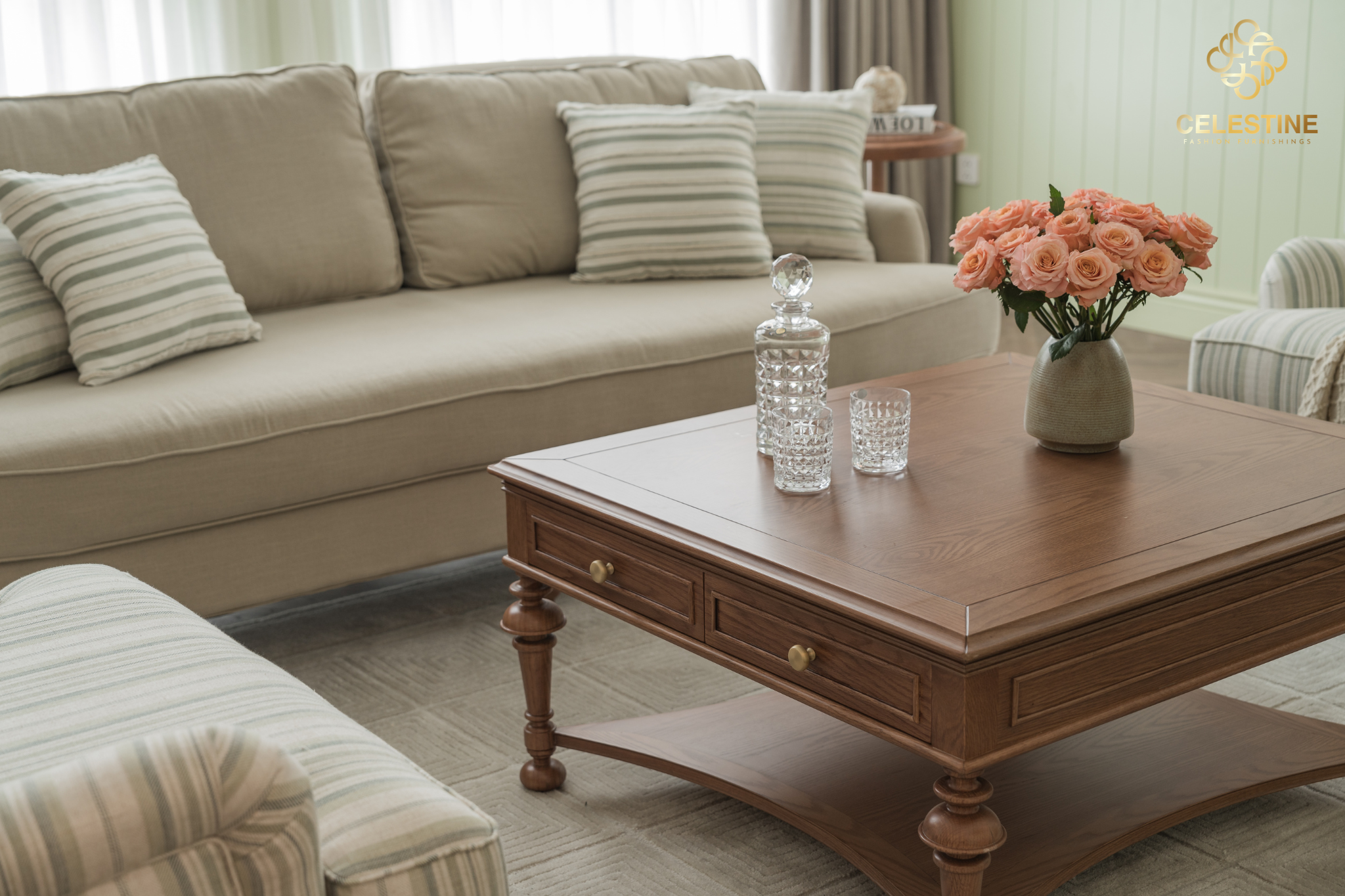 Sofa luxury tân cổ điển cao cấp