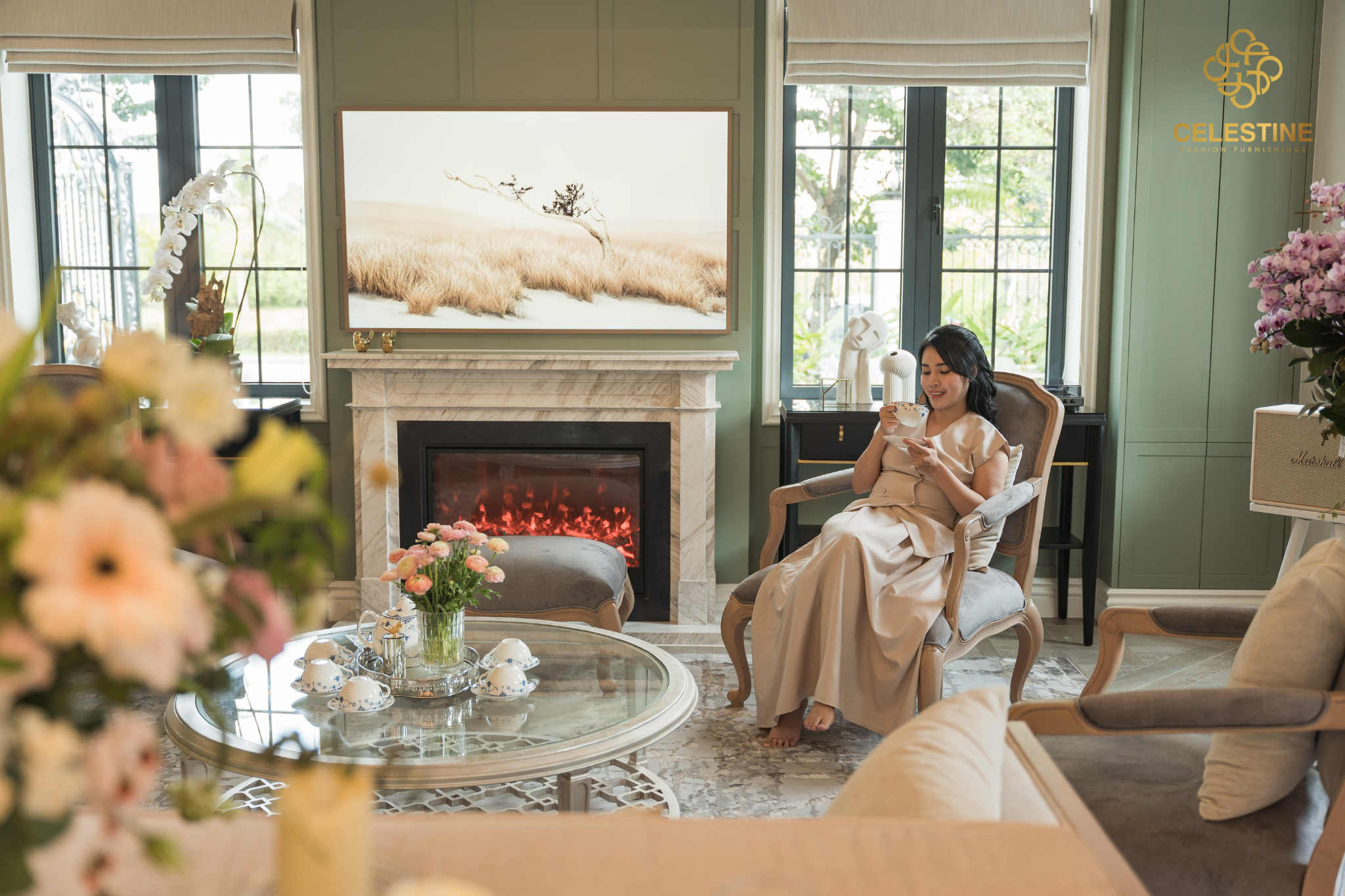 Modern Classic tạo sự cân bằng giữa cổ điển và hiện đại.
