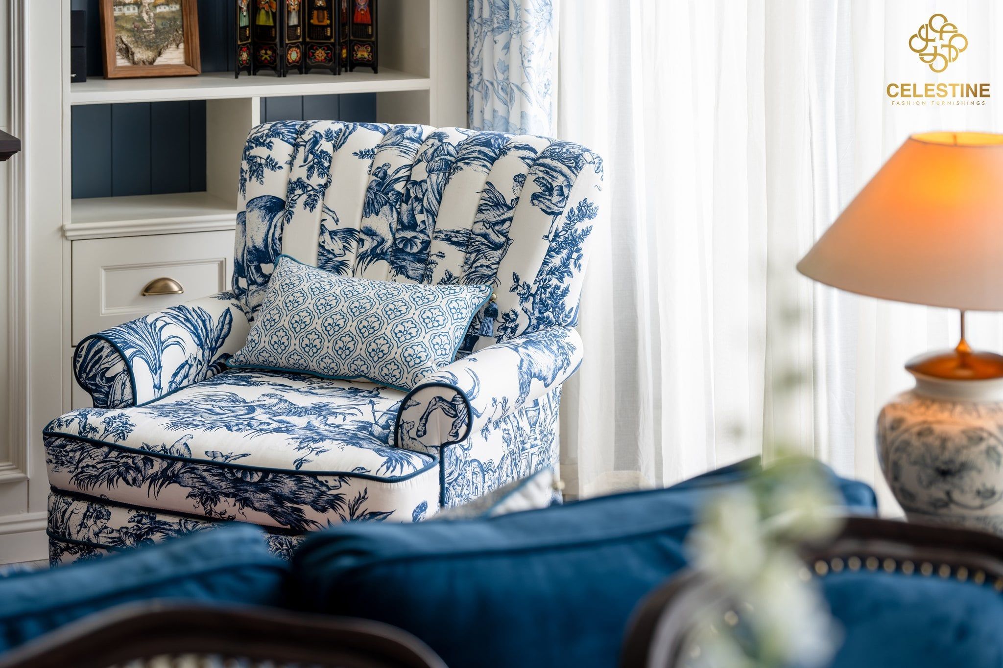 Armchair mang đến khoảng nghỉ riêng đầy tinh tế.