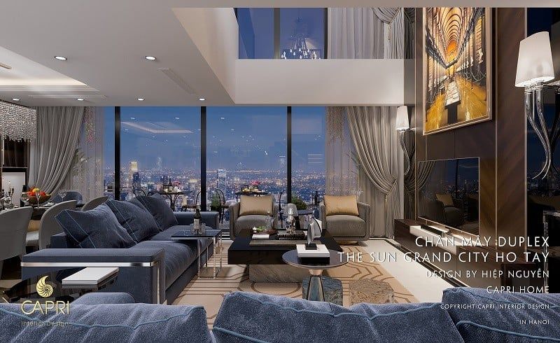 Sofa Contemporary trong không gian hiện đại
