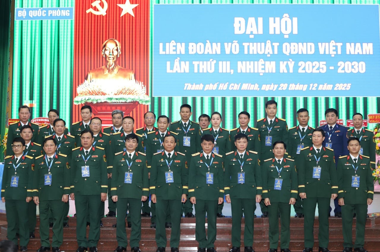 Trung tướng Nguyễn Bá Lực làm Chủ tịch Liên đoàn Võ thuật Quân đội nhân dân Việt Nam nhiệm kỳ 2025 – 2030