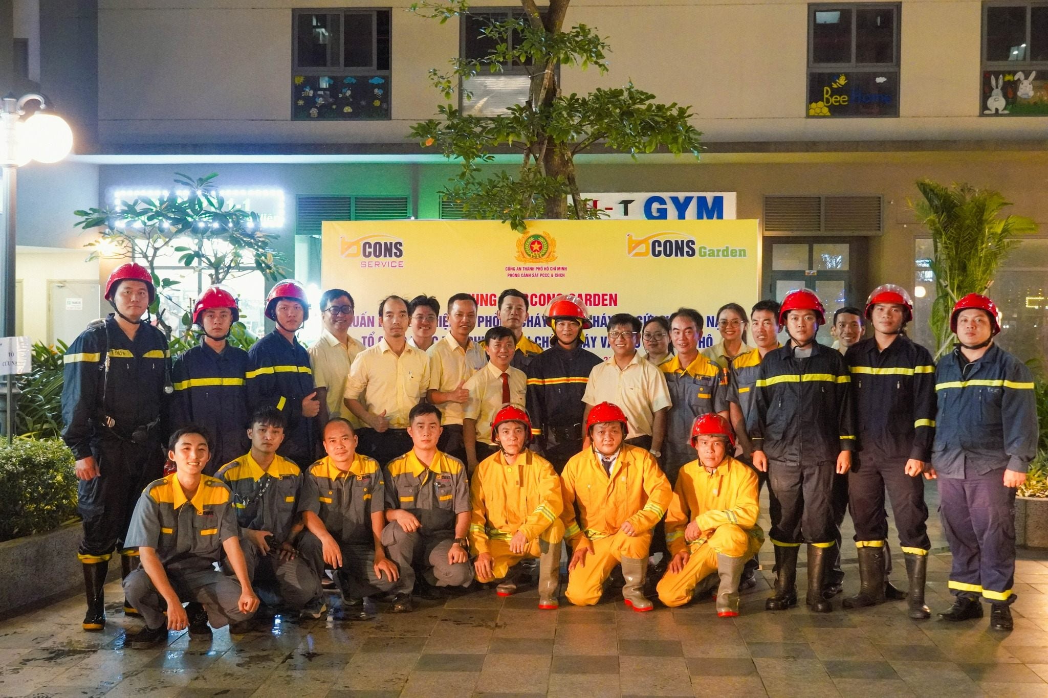 Tổ Chức Thành Công Diễn Tập PCCC & CNCH Quy Mô Lớn Tại Bcons Garden