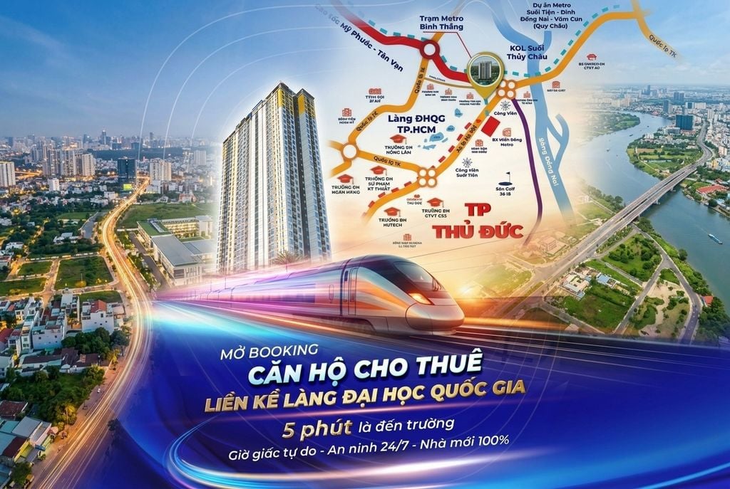 BCONS AVENUE: MỞ BOOKING CĂN HỘ CHO THUÊ SÁT LÀNG ĐẠI HỌC
