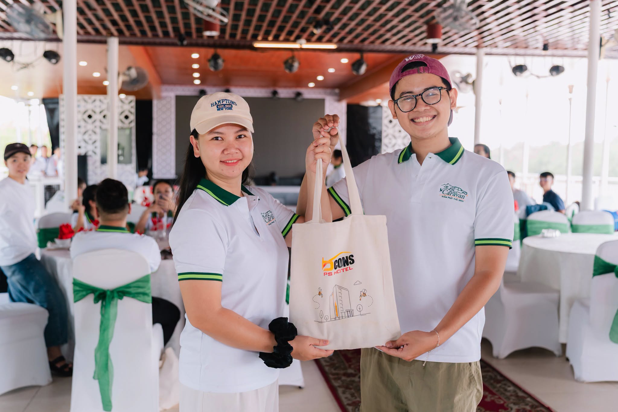 Kết nối doanh nghiệp vì du lịch xanh Thành viên đoàn Caravan giới thiệu sản phẩm thân thiện môi trường Bcons PS Hotel
