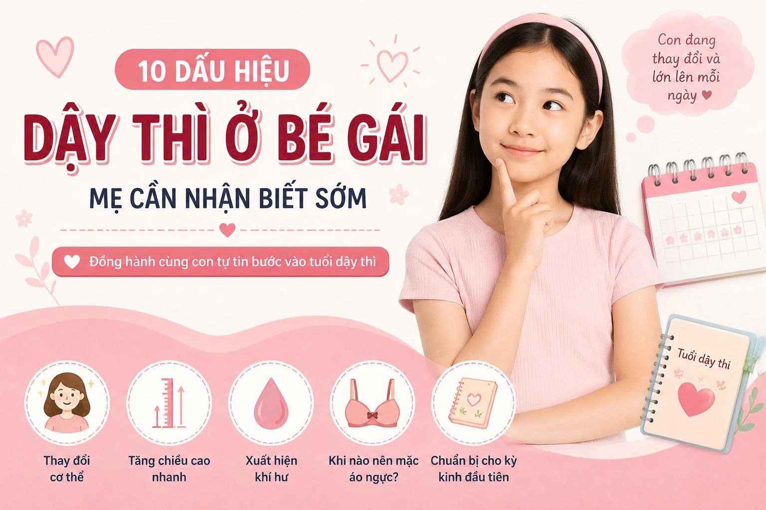 Con Gái Mấy Tuổi Dậy Thì? Phân Biệt Dậy Thì Sớm Và Muộn