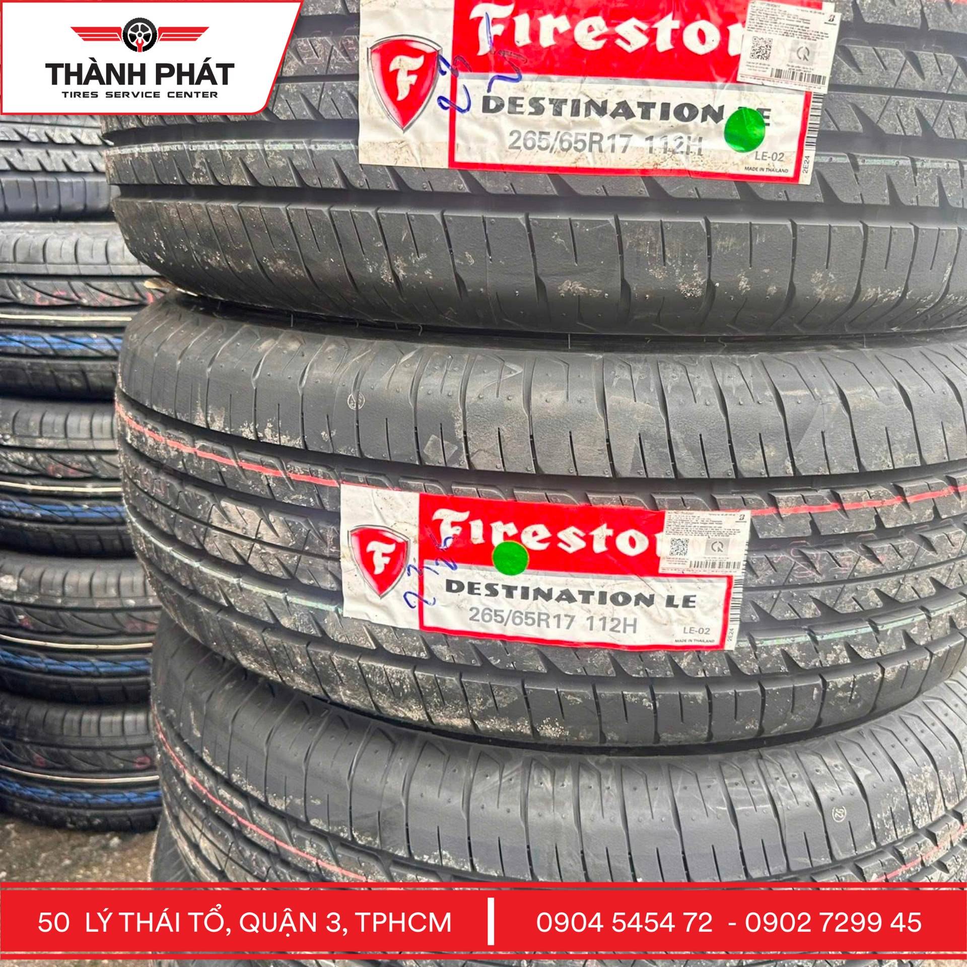 Lốp Firestone là thương hiệu lốp xe nổi tiếng của Mỹ, hiện thuộc sở hữu của tập đoàn lốp xe hàng đầu Bridgestone (Nhật Bản)